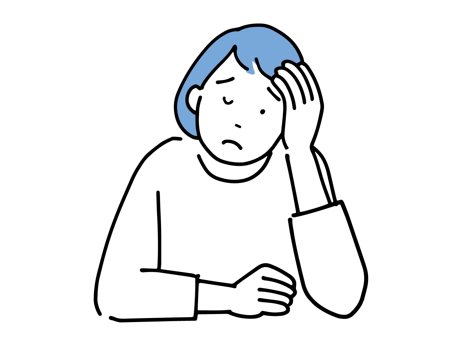 そのほかの症状がある方のイラスト